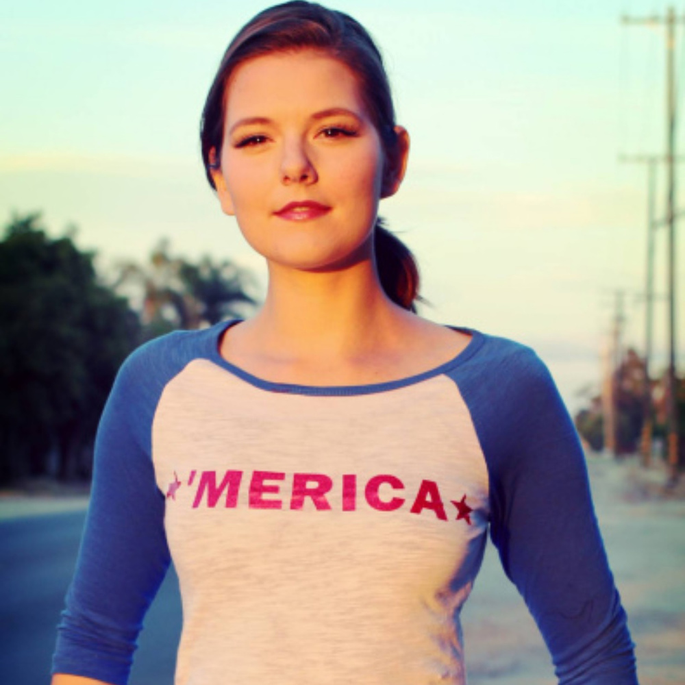 'Merica Baseball Tee
